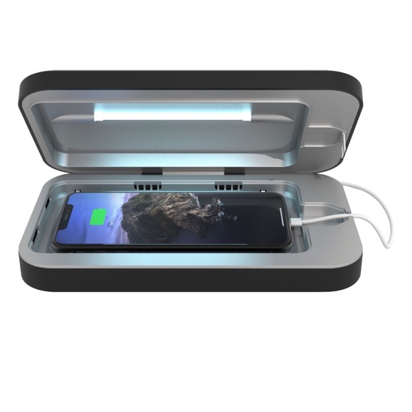 PHONESOAP 3 UV-C Cell Phone Sanitizer - Black - Picture 2 of 12
